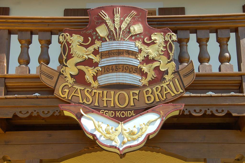 Hotel Braeuwirt Кирхберг ин Тирол Екстериор снимка